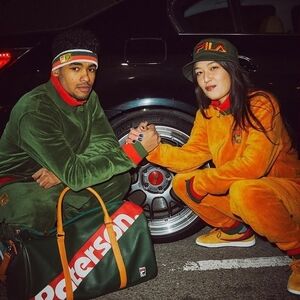 (+)FILA X Paterson Velour Tracksuit (Top & Bottom)